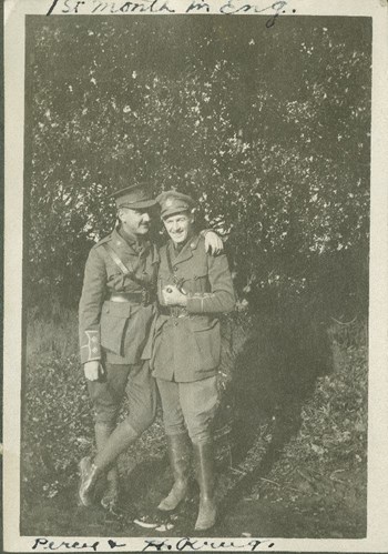 Percy Siebert and Harry Braun Krug (right)